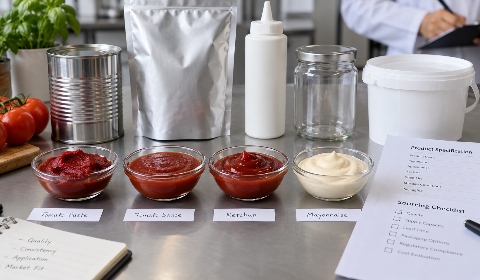 Jak importerzy klasyfikują koncentrat pomidorowy, sos pomidorowy, ketchup i majonez według źródła pochodzenia
