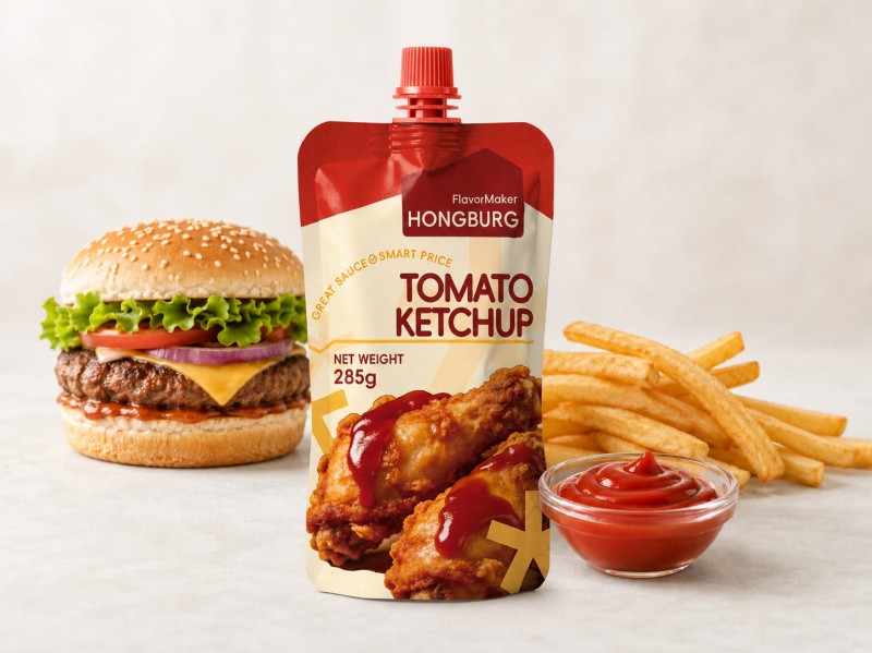 Klasyczny Ketchup Pomidorowy do Frytek i Burgerów