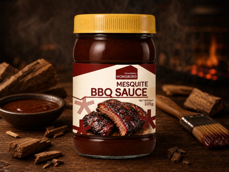 Sos BBQ Mesquite o bogatym dymnym smaku