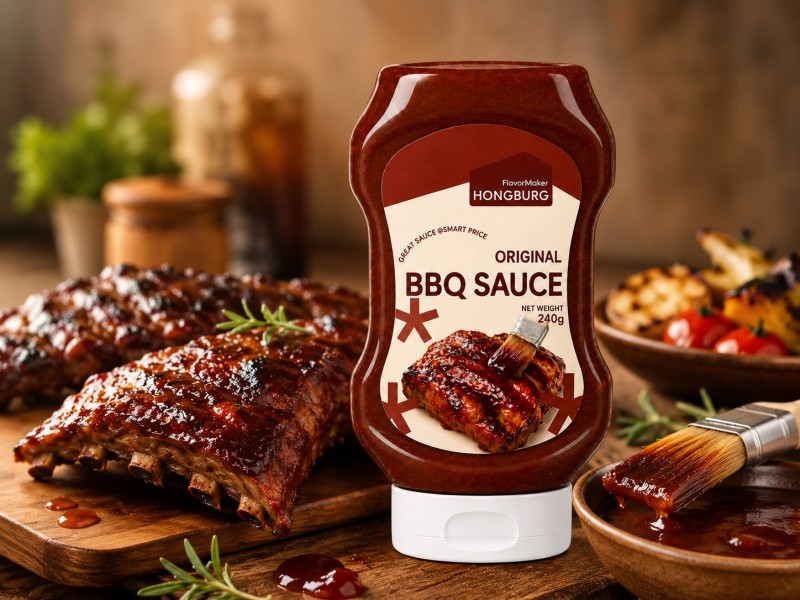 Bogaty, klasyczny, oryginalny sos BBQ