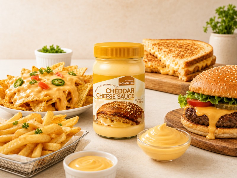 Gładki sos serowy Cheddar
