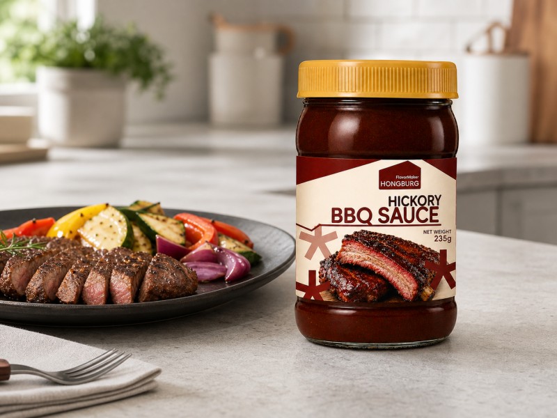 Gęsty sos BBQ z dymionego orzesznika