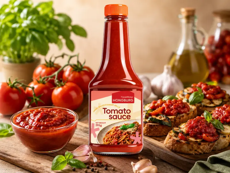Gęsty sos pomidorowy o naturalnym smaku